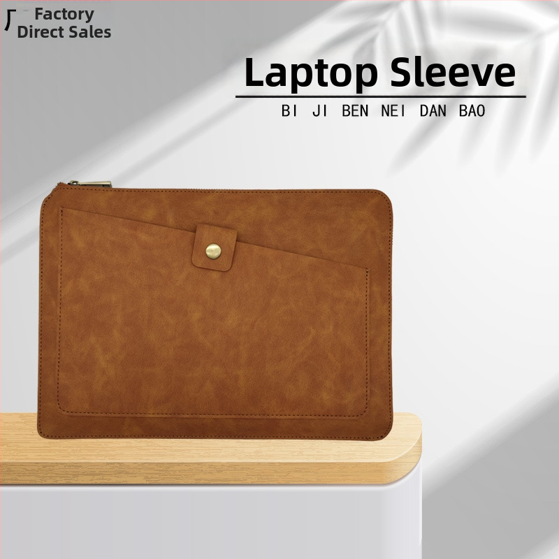 Vidinė nešiojamojo kompiuterio krepšys iš natūralios odos – karvių oda, užtrauktukas, vidinės kišenės kompiuteriui ir dokumentams, retro stilius, modelis s104