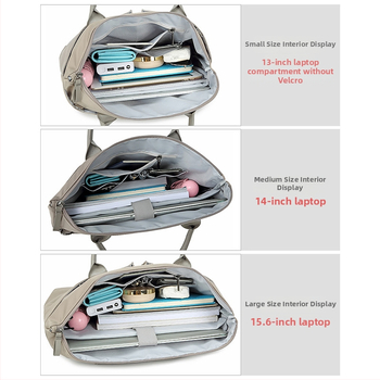 Shouldcat üzleti irattáska 13–15 hüvelykes laptopokhoz, poliészter, cipzár, vízálló