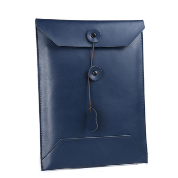 Unisex odinė rankinė nešiojamam kompiuteriui ir planšetiniam kompiuteriui, verslo stilius, modelis 3069, atidarymas juostelėmis, galvijų oda