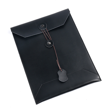 Unisex odinė rankinė nešiojamam kompiuteriui ir planšetiniam kompiuteriui, verslo stilius, modelis 3069, atidarymas juostelėmis, galvijų oda