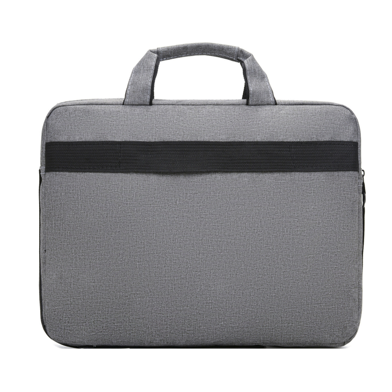 Dell Asus notesztáska – cipzárral, poliészter, vízálló kivitel, belső rekeszek laptophoz és azonosítóhoz, üzleti stílus