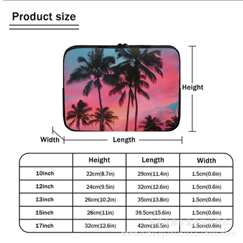 Geantă pentru laptop cu material SBR, respirabilă, impermeabilă, rezistentă la căderi, izolație termică