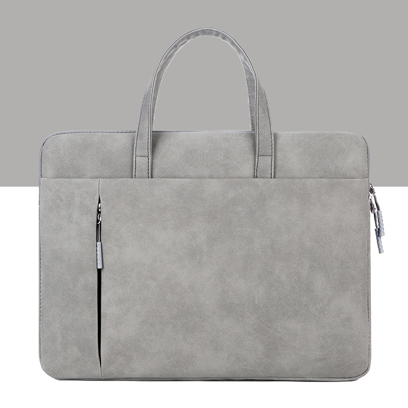 Geantă impermeabilă din PU pentru laptop și tabletă, unisex, respirabilă, rezistentă la uzură, protecție la șocuri