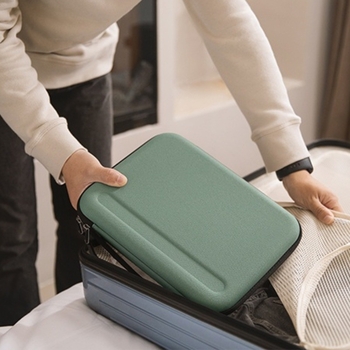 Carcasă protecție pentru iPad Pro, husă EVA dură, rezistentă la cutremure, căptușeală din poliester, lansare vară 2024, Samdo