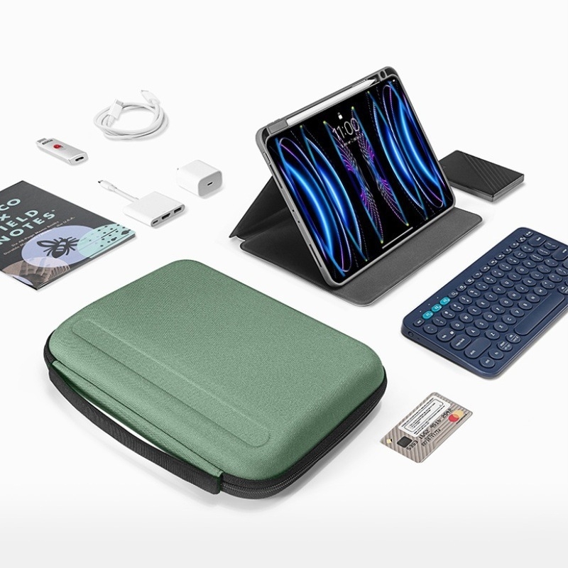 Carcasă protecție pentru iPad Pro, husă EVA dură, rezistentă la cutremure, căptușeală din poliester, lansare vară 2024, Samdo