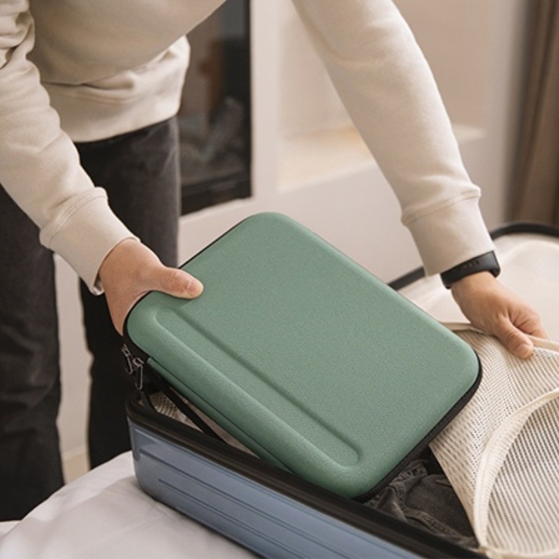 Carcasă protecție pentru iPad Pro, husă EVA dură, rezistentă la cutremure, căptușeală din poliester, lansare vară 2024, Samdo