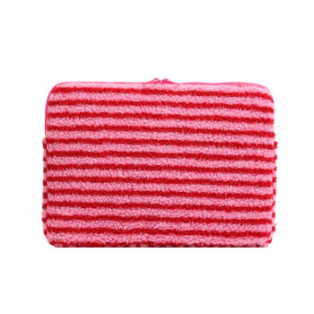 Θήκη λάπτοπ 11 ιντσών με ρίγες, εξωτερικό βαμβάκι, επένδυση πολυεστέρα, αναπνεύσιμη