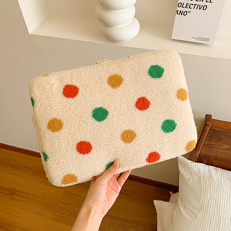 Θήκη λάπτοπ 11 ιντσών με ρίγες, εξωτερικό βαμβάκι, επένδυση πολυεστέρα, αναπνεύσιμη