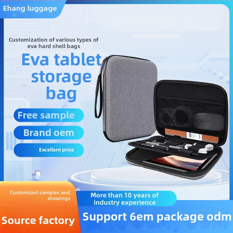 Surface Pro 7 ochranný pevný obal EVA úložná taška (Model 127 • Nosnosť 101 • Šitie • Viacúčelový)