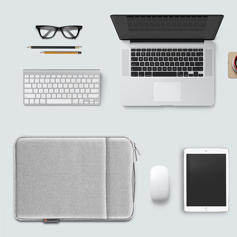 Husă universală pentru tabletă și laptop, corp din poliester, căptușeală poliester, respirabilă, impermeabilă, rezistentă la uzură, ușoară