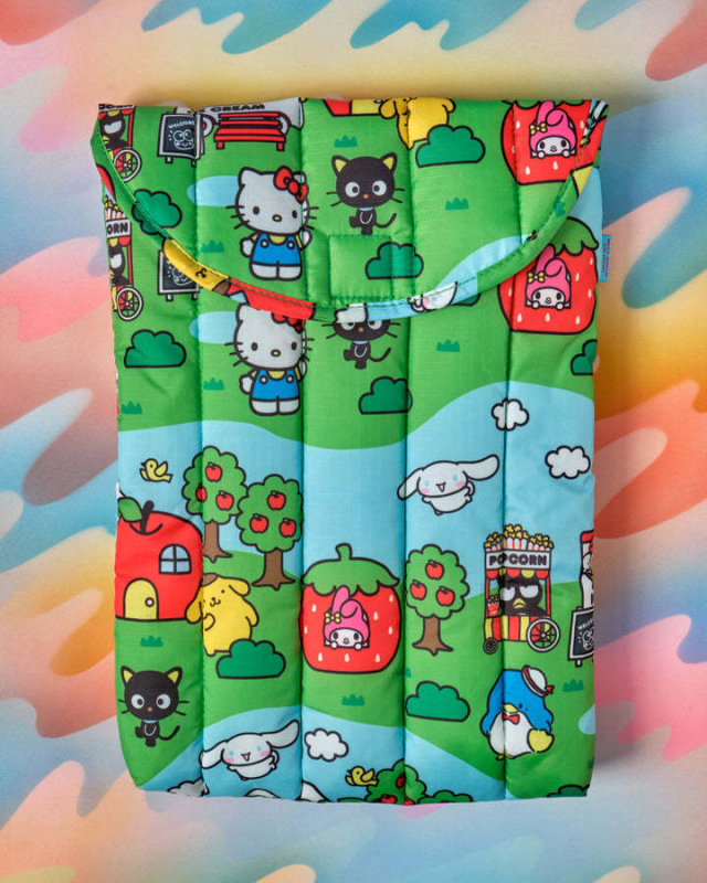 Puzdro na tabletu a notebook – Oxford látka, priedušná, vodeodolná, ultra ľahká; výstelka polyester; anime vzor; pre ženy