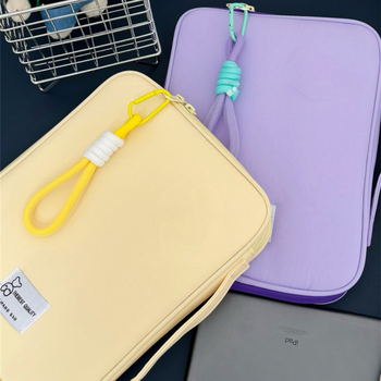 Jinfeng PU zaštitna torbica za tablet s unutarnjom torbom za laptop, gradski minimalistički stil, proljeće 2025