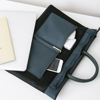 Verslo nešiojamojo kompiuterio krepšys WINNER A817, poliesteris, užtrauktukas uždarymas, suderinamas su notebook/tablet/iPad