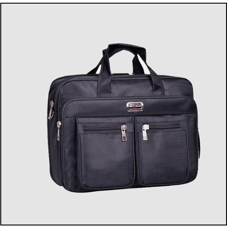 Meijie G078 Geantă pentru laptop din nailon, închidere cu fermoar, buzunare pentru laptop/tabletă/cameră, respirabilă, protecție anti-furt