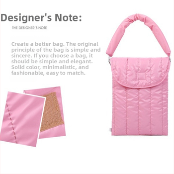 Quiltované ochranné púzdro s vyšívaným vzorom — ultra ľahké, proti krádeži a proti nárazom pre notebook a iPad; vonkajší polyester, vnútorná bavlna