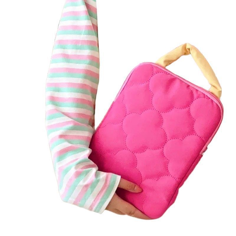 Carcasă de protecție pentru tablete și laptopuri, material PU, căptușeală din nylon, lansare primăvara 2025, pentru bărbați