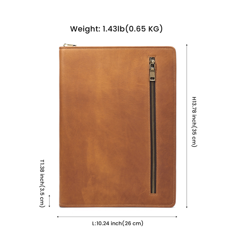 DUJIANG husă iPad din piele naturală – piele de vită de primă calitate, rezistentă la uzură, căptușeală poliester