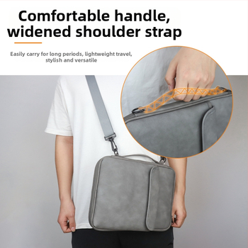 Crossbody taška na tablet - PU materiál, odolná voči opotrebeniu, znižuje zaťaženie, mestský štýl