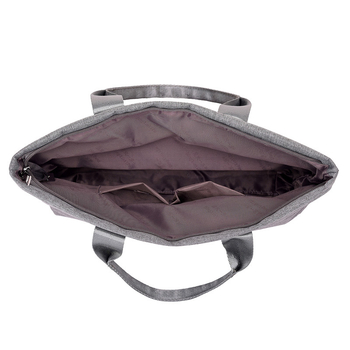 Canvasová taška na notebook so zipsom, mäkké podšitie, vnútorné vrecká (ID, telefón, zips), unisex, kórejský štýl, vlastný logotyp