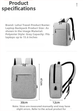Batoh na notebook 15-palcový, veľká kapacita, minimalistický, viacúčelový obchodný batoh na notebook, prenosný