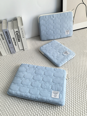Ultra lagana najlonska futrola za tablet i prijenosno računalo, jednobojna, kompatibilna s iPad 11'' i notebookima 13.3–16'', ljeto 2024