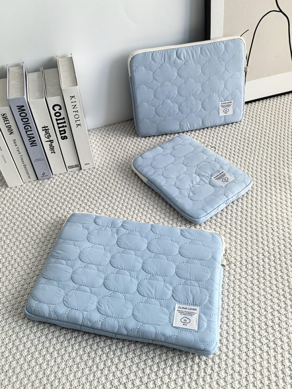 Ultra lagana najlonska futrola za tablet i prijenosno računalo, jednobojna, kompatibilna s iPad 11'' i notebookima 13.3–16'', ljeto 2024