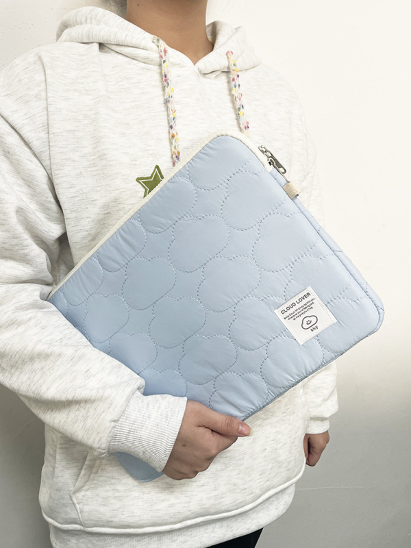 Ultra lagana najlonska futrola za tablet i prijenosno računalo, jednobojna, kompatibilna s iPad 11'' i notebookima 13.3–16'', ljeto 2024