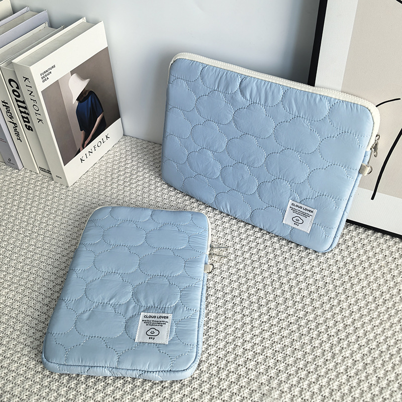 Ultra lagana najlonska futrola za tablet i prijenosno računalo, jednobojna, kompatibilna s iPad 11'' i notebookima 13.3–16'', ljeto 2024