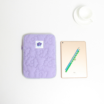 Torba za tablet s floralnim uzorkom, prozračna i otporna na udarce, vanjska strana od poliestera, podstava od najlona