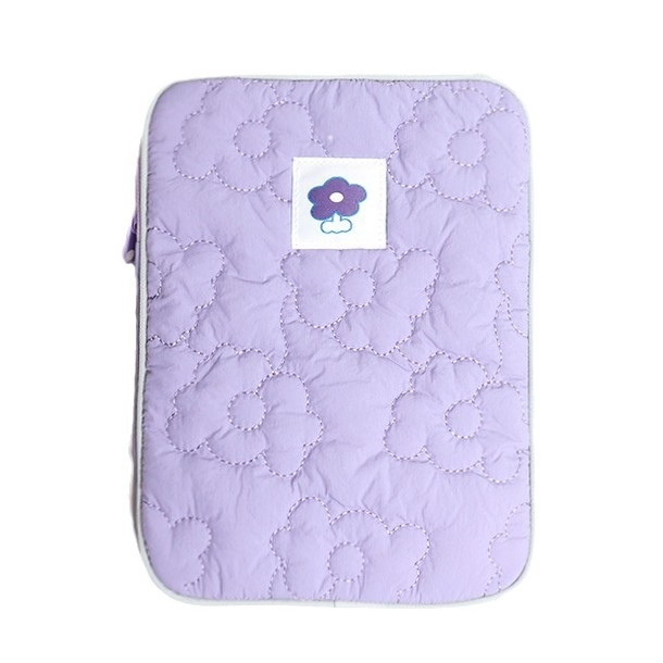 Torba za tablet s floralnim uzorkom, prozračna i otporna na udarce, vanjska strana od poliestera, podstava od najlona