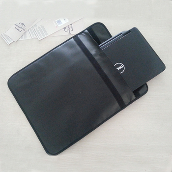 Taška na notebook/tablet s ochranou RFID, PU koža, uzáver Velcro, vnútorné vrecká a viacero priehrad (notebook, telefón, ID, kamera)