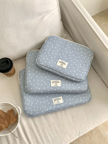 Platnena torba za gradski laptop s unutarnjom pregradom za uređaje 11–13 inča, ulični stil, unisex