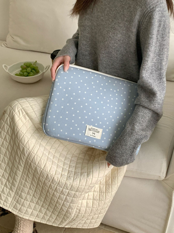 Platnena torba za gradski laptop s unutarnjom pregradom za uređaje 11–13 inča, ulični stil, unisex