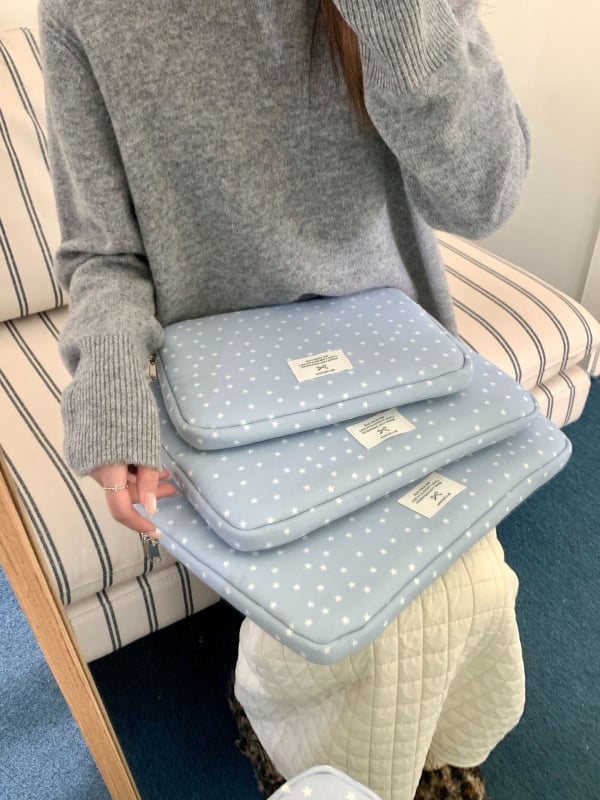 Platnena torba za gradski laptop s unutarnjom pregradom za uređaje 11–13 inča, ulični stil, unisex