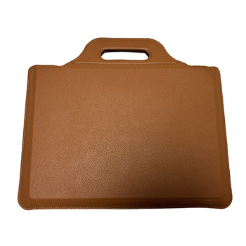 Geantă pentru laptop cu suport, material PU, rezistent la uzură, Vara 2024, brand RJ