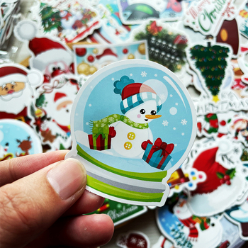 Стикери Miaoxiaowu, карикатурен стил, самозалепващи, печат