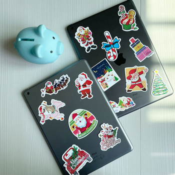 Стикери Miaoxiaowu, карикатурен стил, самозалепващи, печат