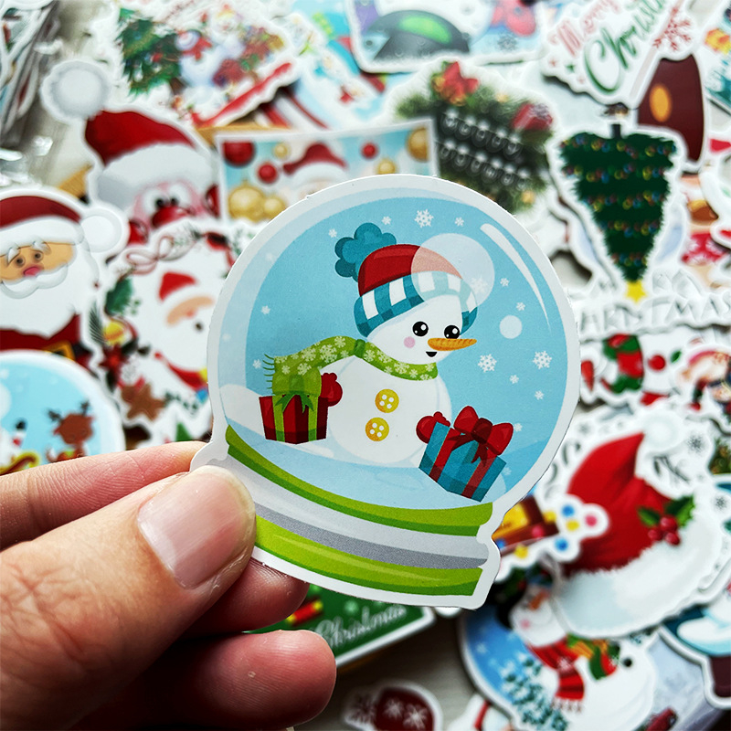 Стикери Miaoxiaowu, карикатурен стил, самозалепващи, печат