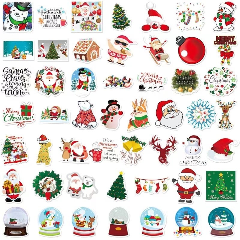 Стикери Miaoxiaowu, карикатурен стил, самозалепващи, печат