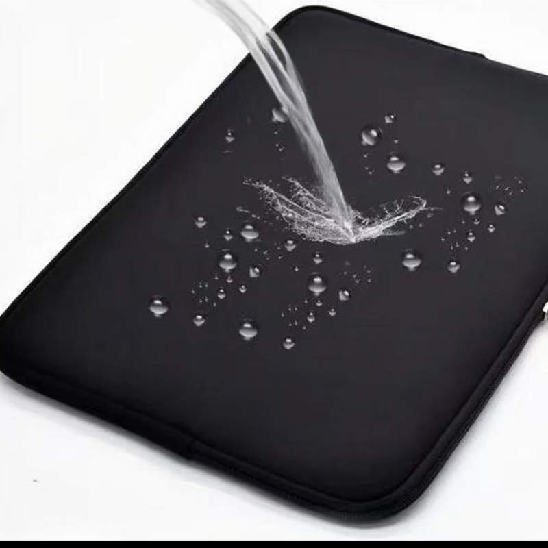 Neopren futrola za prijenosno računalo s unutarnjom oblogom - otporna na habanje, najlon podstava, jednofarbni uzorak, gradski minimalistički stil