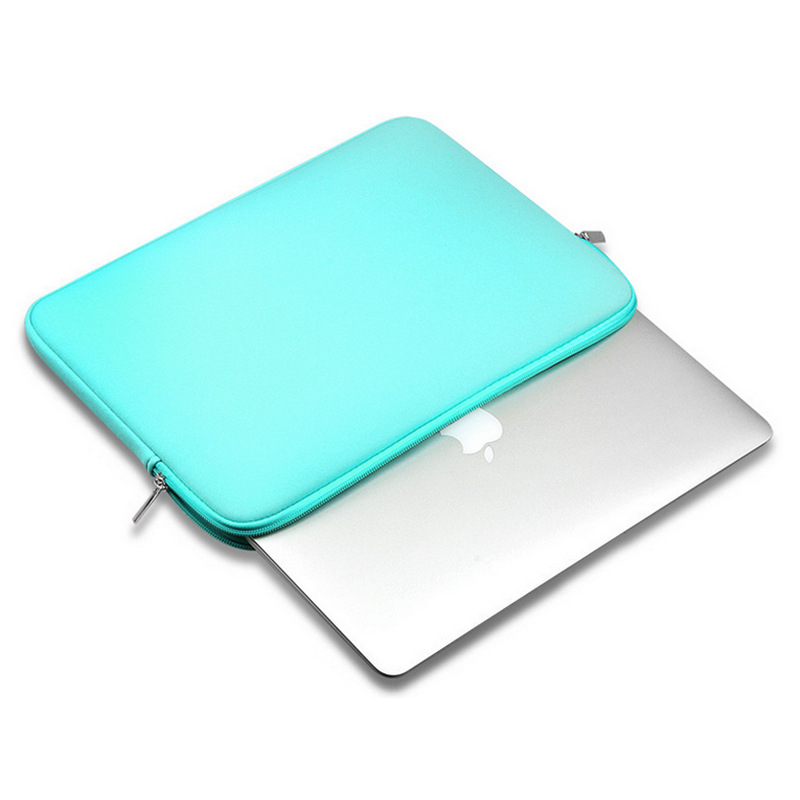 Notebook és tablet védőtok cipzárral, vízálló és kopásálló, 3.5mm diving anyag, modell QL04001