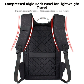 Hátizsák su apsauga nuo vagystės, kvėpuojanti, atspari vandeniui, dėvėjimuisi atspari medžiaga, USB įkrovimo jungtimi; vidinės kišenės nešiojamam kompiuteriui/tabletei/iPad