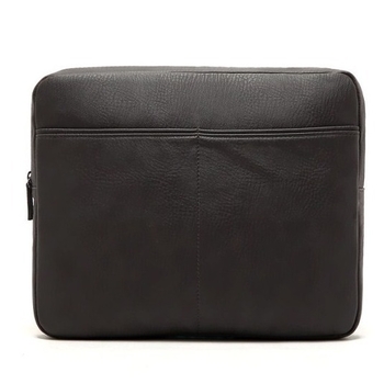 PU bőr táska tabletához és notebookhoz cipzárral, belső bélés, zipzáros zseb és telefon zseb, vízálló és kopásálló, modell HY-2016