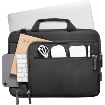 Τσάντα λάπτοπ με πολλαπλά διαμερίσματα, μεγάλη χωρητικότητα, ανθεκτική σε σεισμούς σχεδίαση, Oxford ύφασμα, φερμουάρ