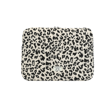 Torbica za laptop s leopard printom, otporan materijal, poliesterova podstava, ulični stil