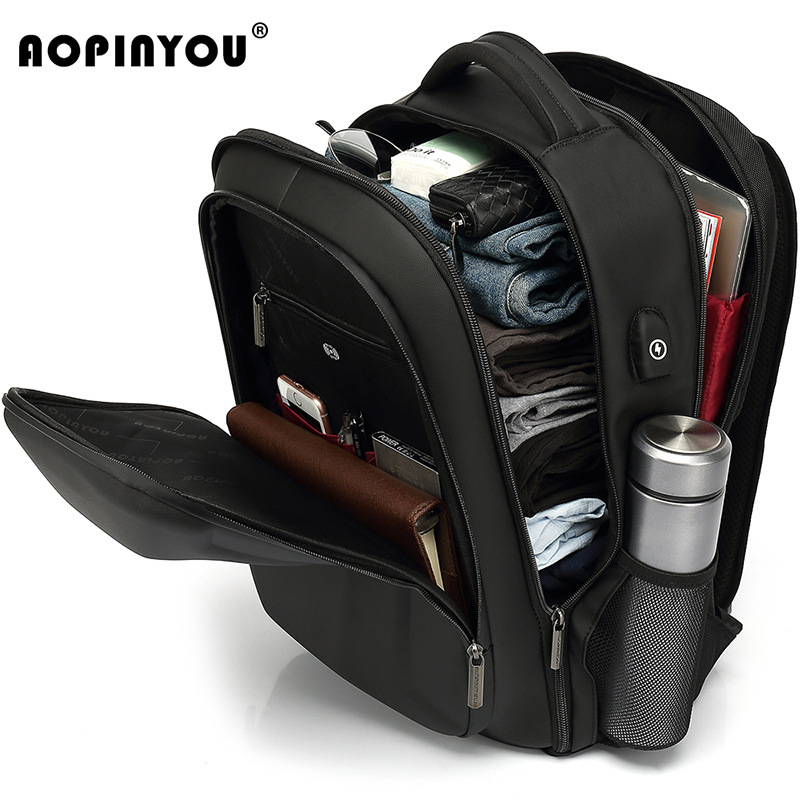 Vodootporan ruksak s tvrdom kućištem za prijenosno računalo za poslovna putovanja, EVA materijal, kompatibilan s 15-inčnim laptopom, kapacitet 20–35 L, ergonomski stražnji panel