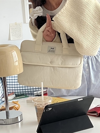 Geantă de umăr pentru tabletă și laptop, design anti-furt, material nylon, căptușeală din nylon, compatibilă cu laptop de 13 inch