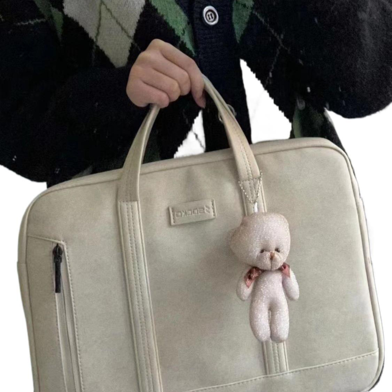 Torba za laptop velikog kapaciteta, otporna na udarce, za Lenovo Xiaoxin 14-inčni, unisex, svjež i sladak stil