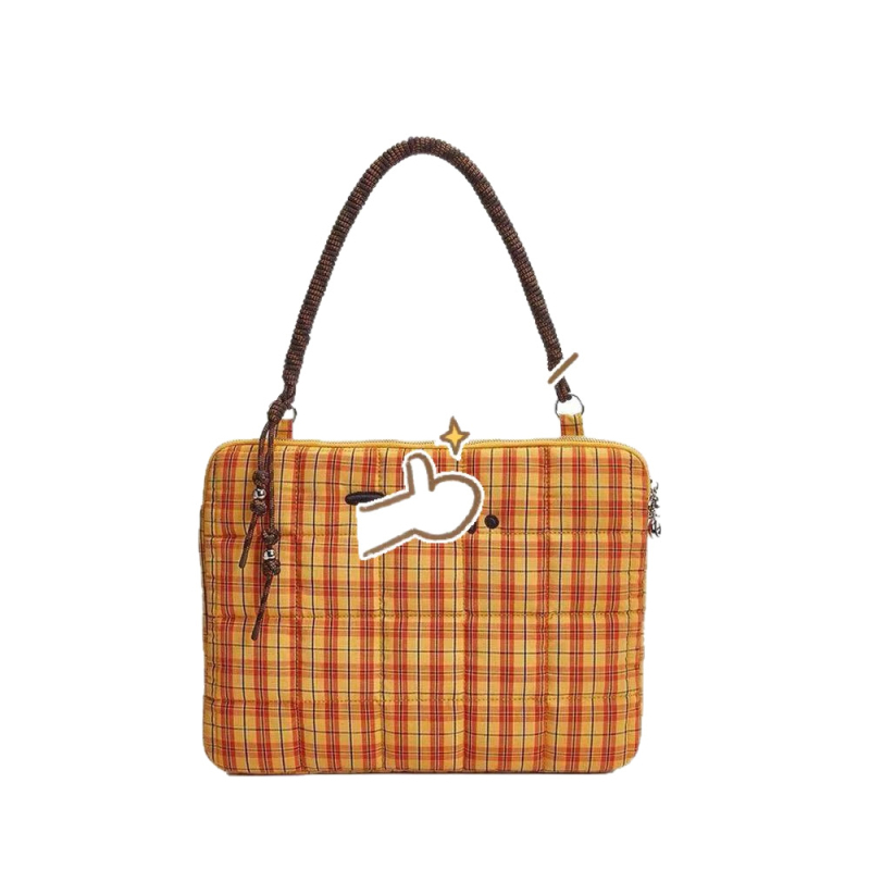 Geantă de laptop pe umăr cu capacitate mare, ultra-ușoară, material Oxford, lansare primăvara 2025, unisex, model animal, căptușeală poliester