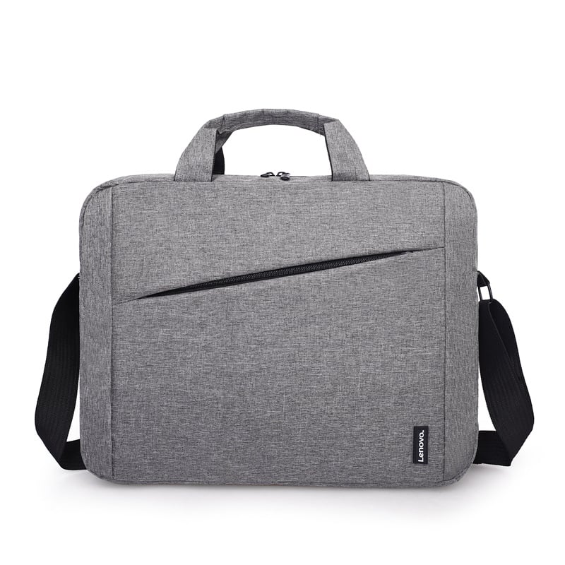 Unisex torba za laptop preko ramena od najlona, velika kapaciteta, pretinac za 17-inčni laptop, zatvarač, više pretinaca, mekana ručka